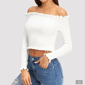 Off Shoulder SHEIN top